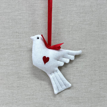 Peace Dove  Christmas Decoration