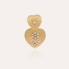 Gas Bijoux Love mini Gold earrings