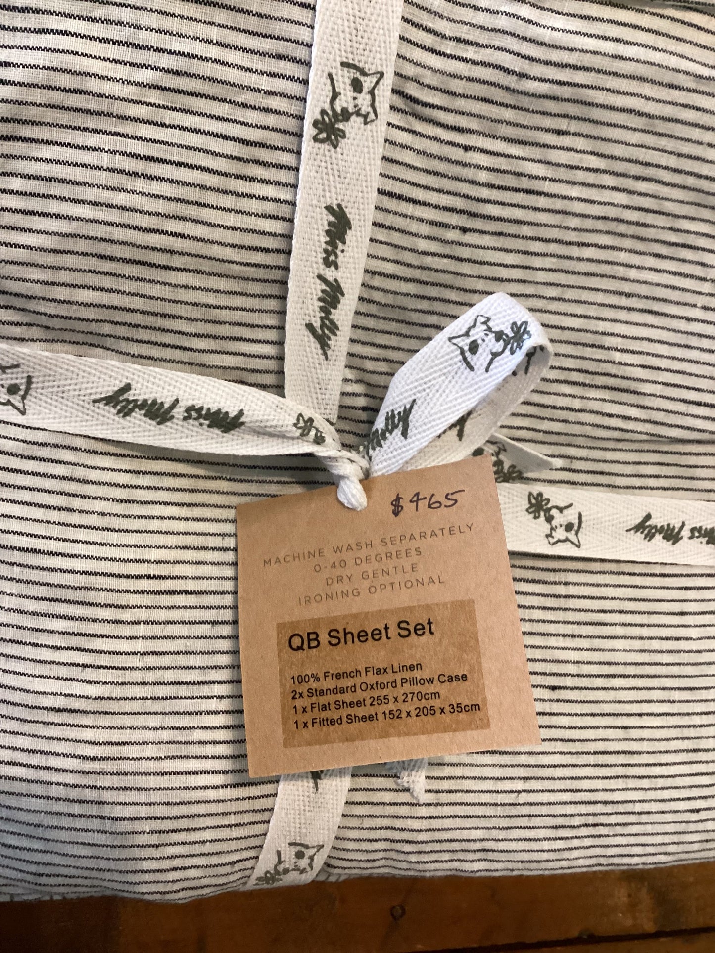 Miss Molly Sheet Sets - French Flax Linen