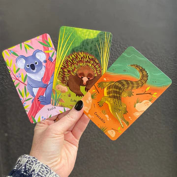 Australian Animals Snap Cards