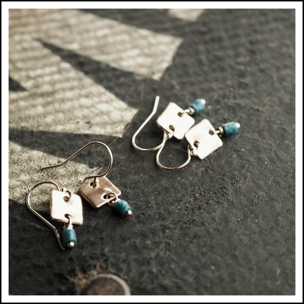 Paird Lagoon earrings