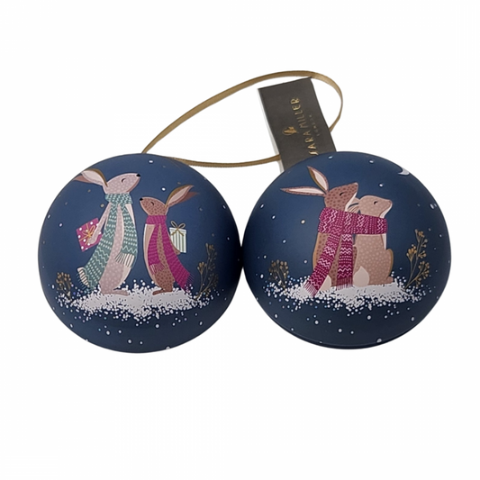 Christmas Bauble Tin by Sara Miller