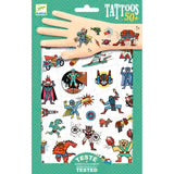 Djeco Heros Vs Villains Tattoos