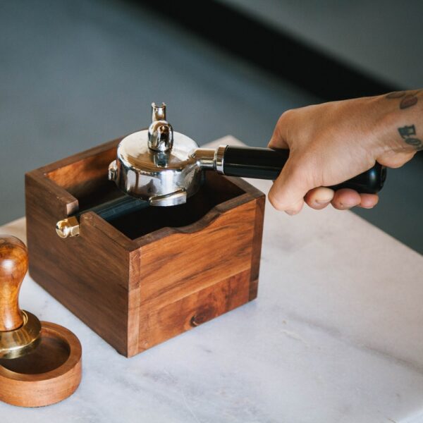Knock Box for the home barista