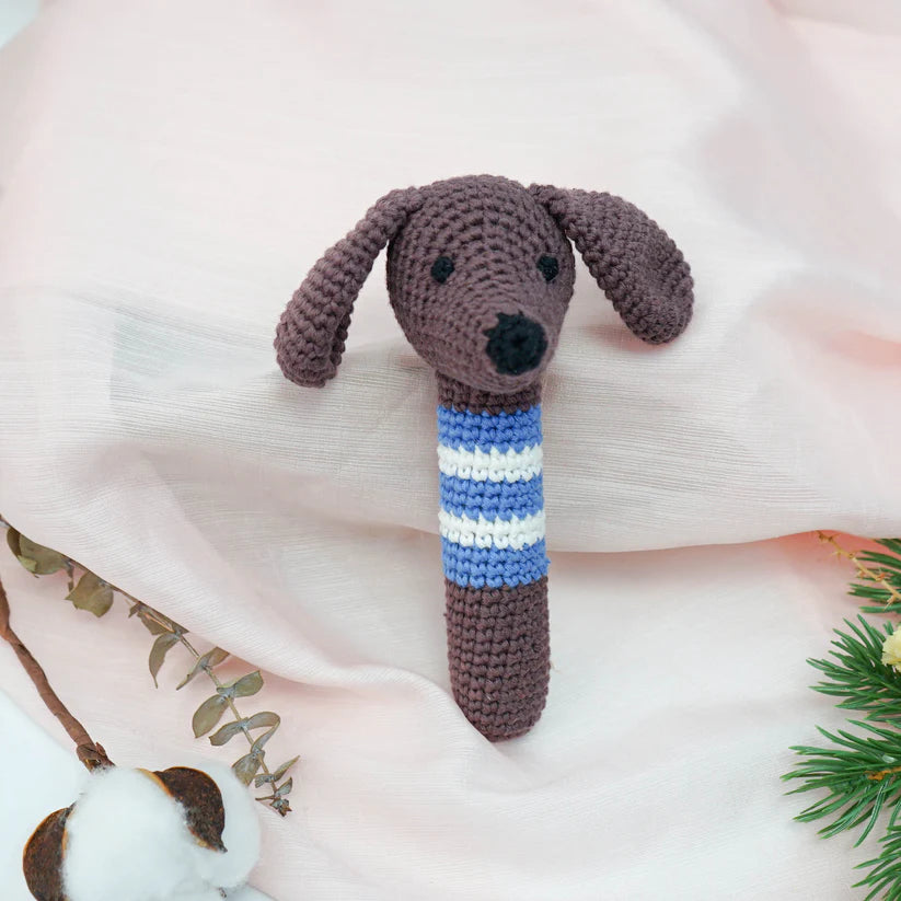 Petite Vous Crochet Hand Rattle - Cute designs