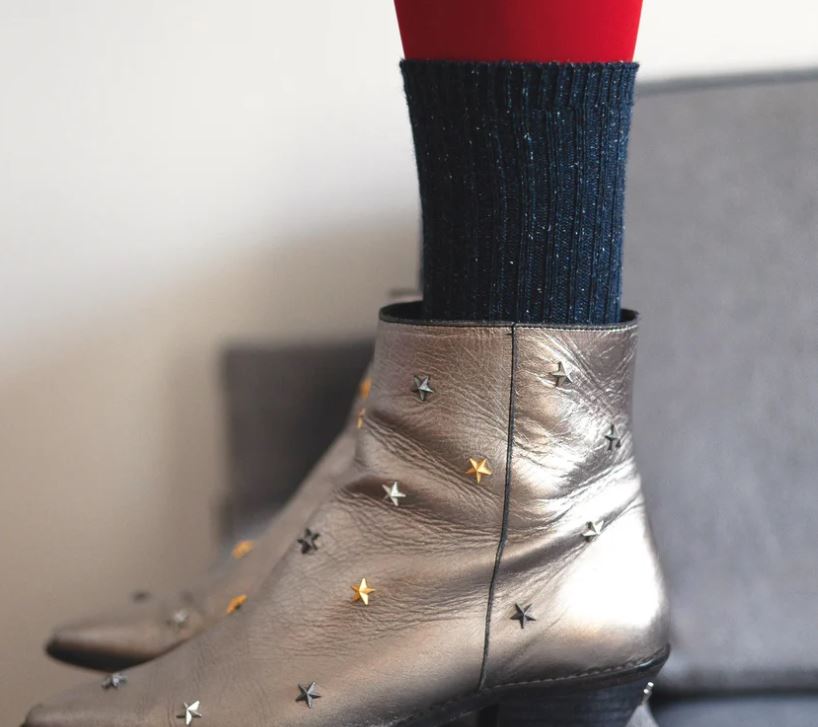 Klue Dust Star Silk & Wool Socks
