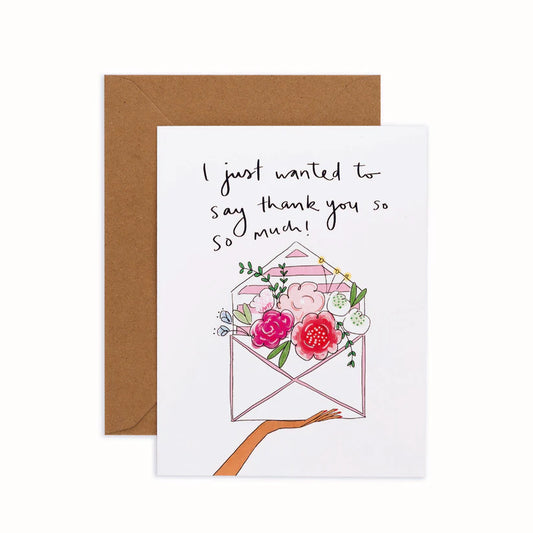'I Just Wanted to Say Thank You So Much' Card