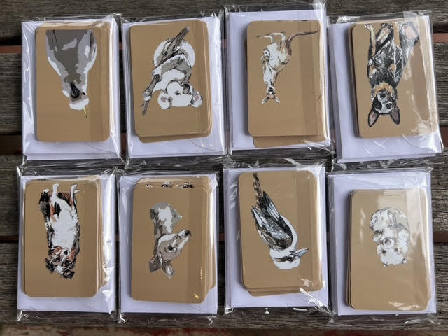 Richard Maxwell Australiana Note cards