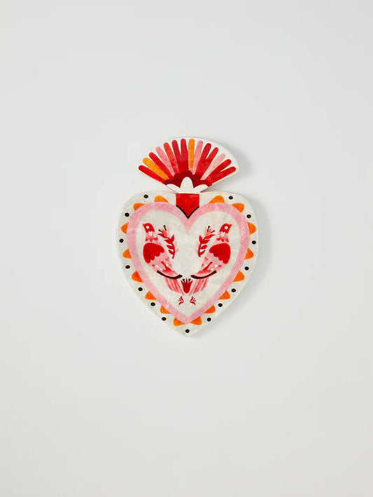 Jones & Co Pajaro Pink Heart