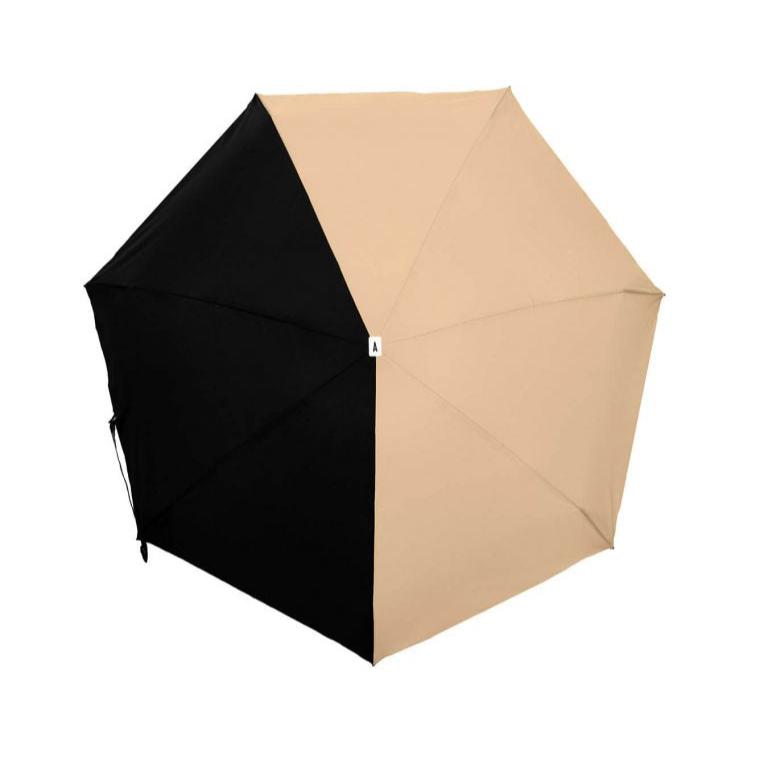 Anatole Micro-Umbrella - Two Toned - Alice (Beige & Black)