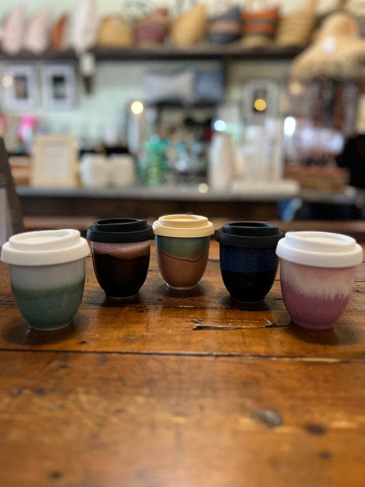Pottery for the Planet Travel Cups - 2 sizes