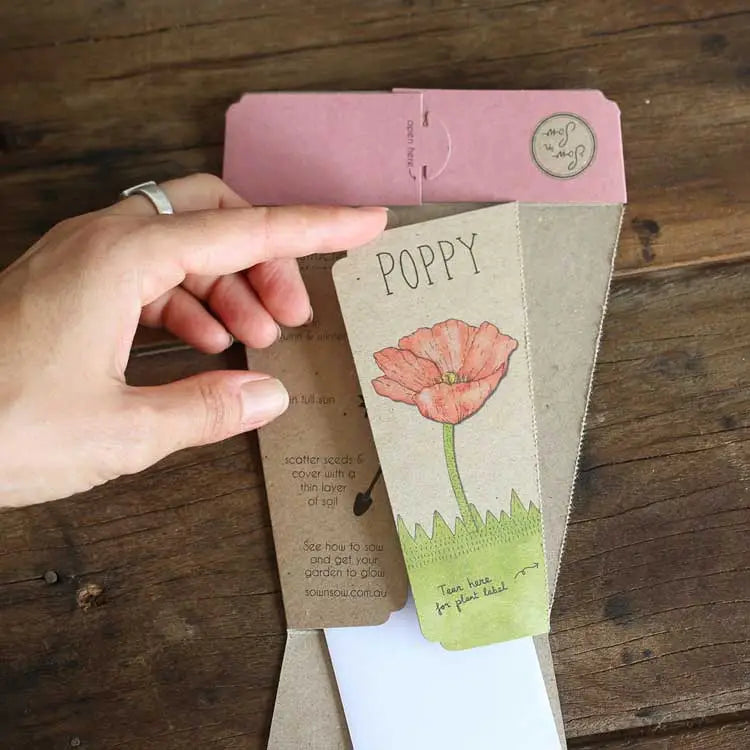 Sow 'n Sow Gift of Seeds - Poppy