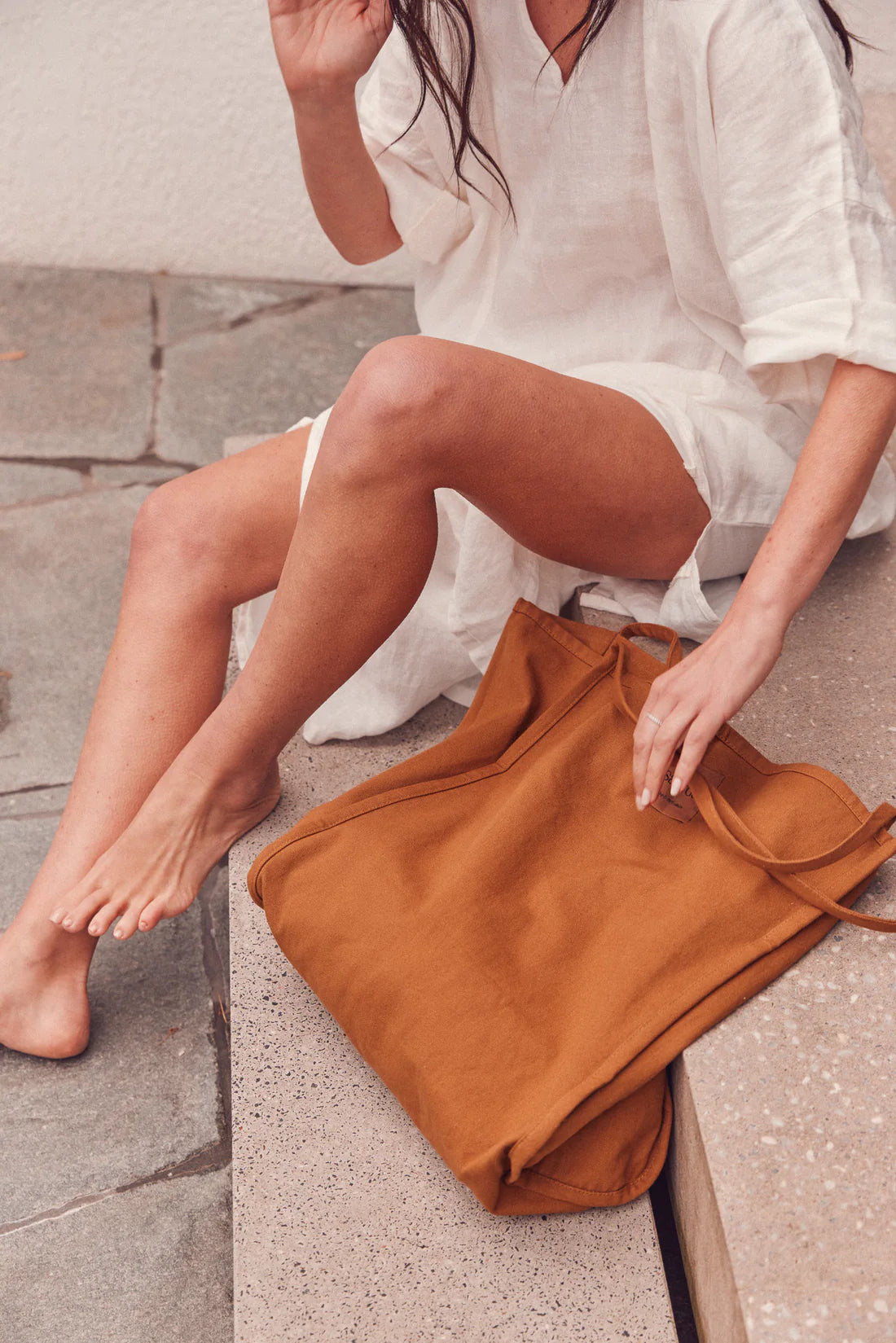 Saarde Journey Market and Beach Tote Bag