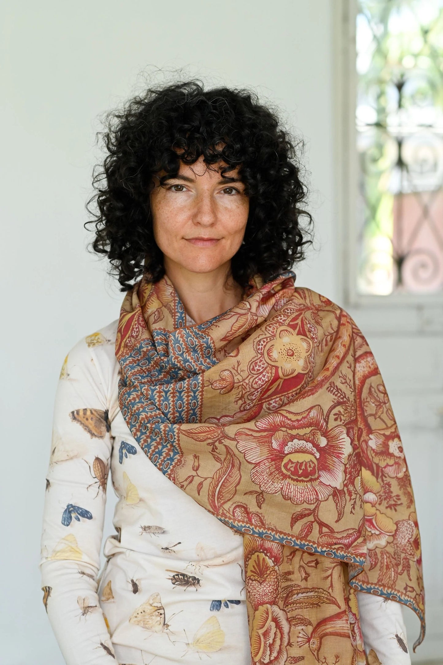 Lazybones Silk & Cotton Scarves