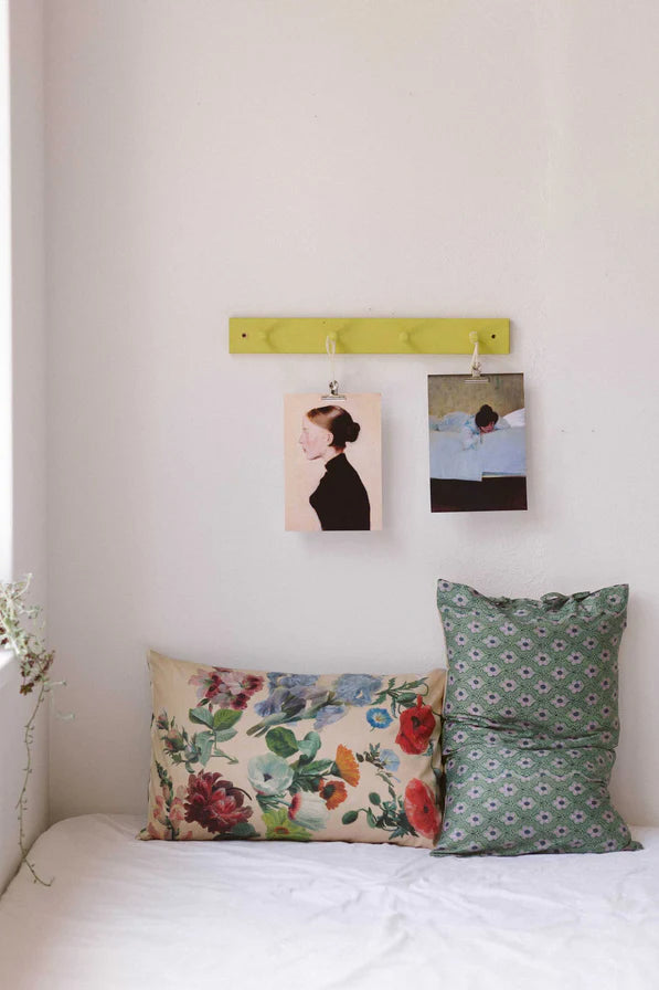 Lazybones Summer Flowers pillowcase set  -  organic cotton