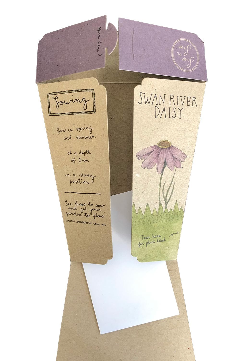 Sow 'n Sow Gift of Seeds - Swan River Daisy