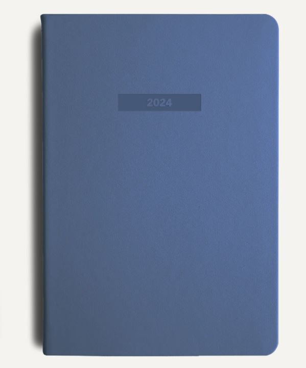 Mi Goals 2024 Classic Diary - weekly spread - A5 in 2 colours