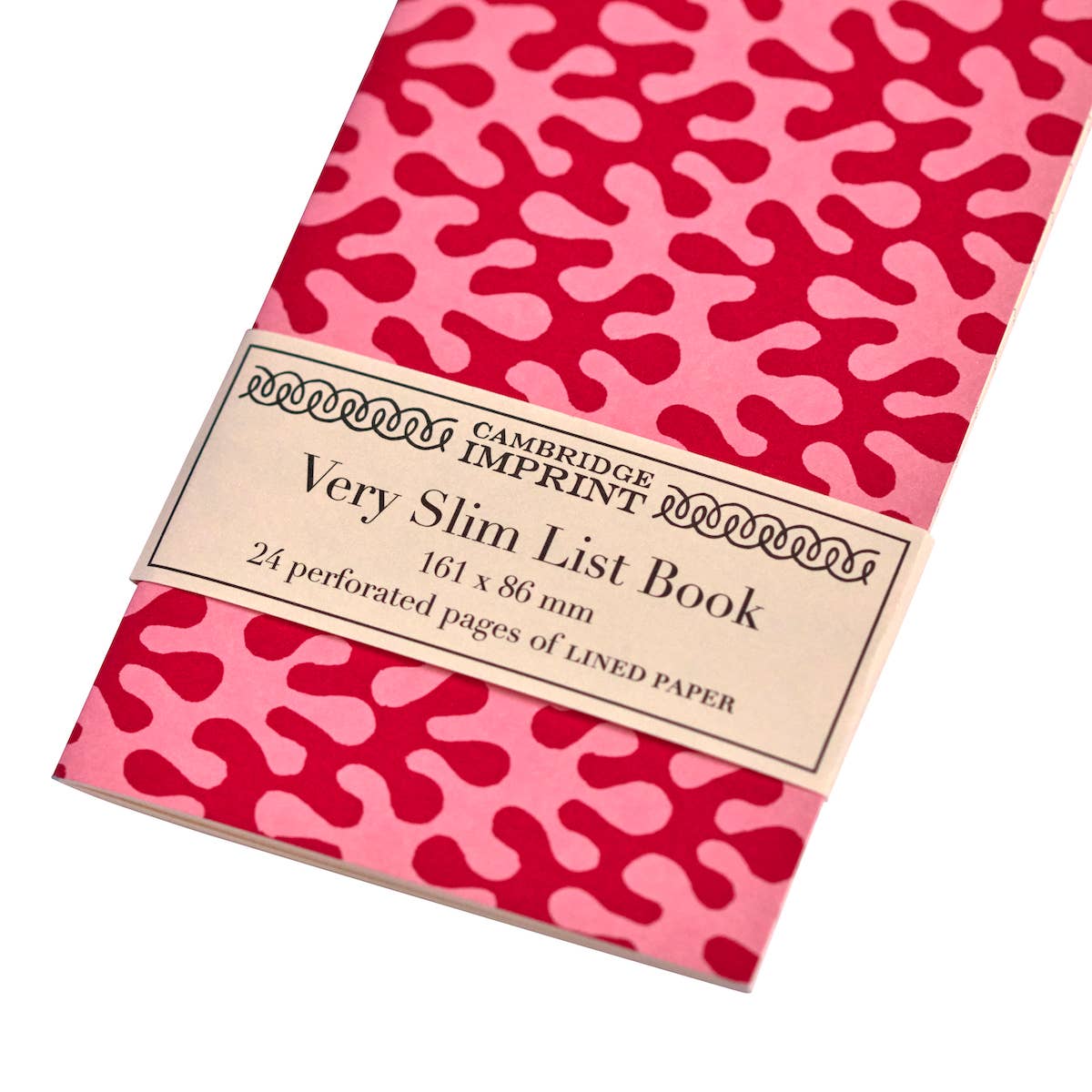 Very Slim List Book Kelp Raspberry Ripple