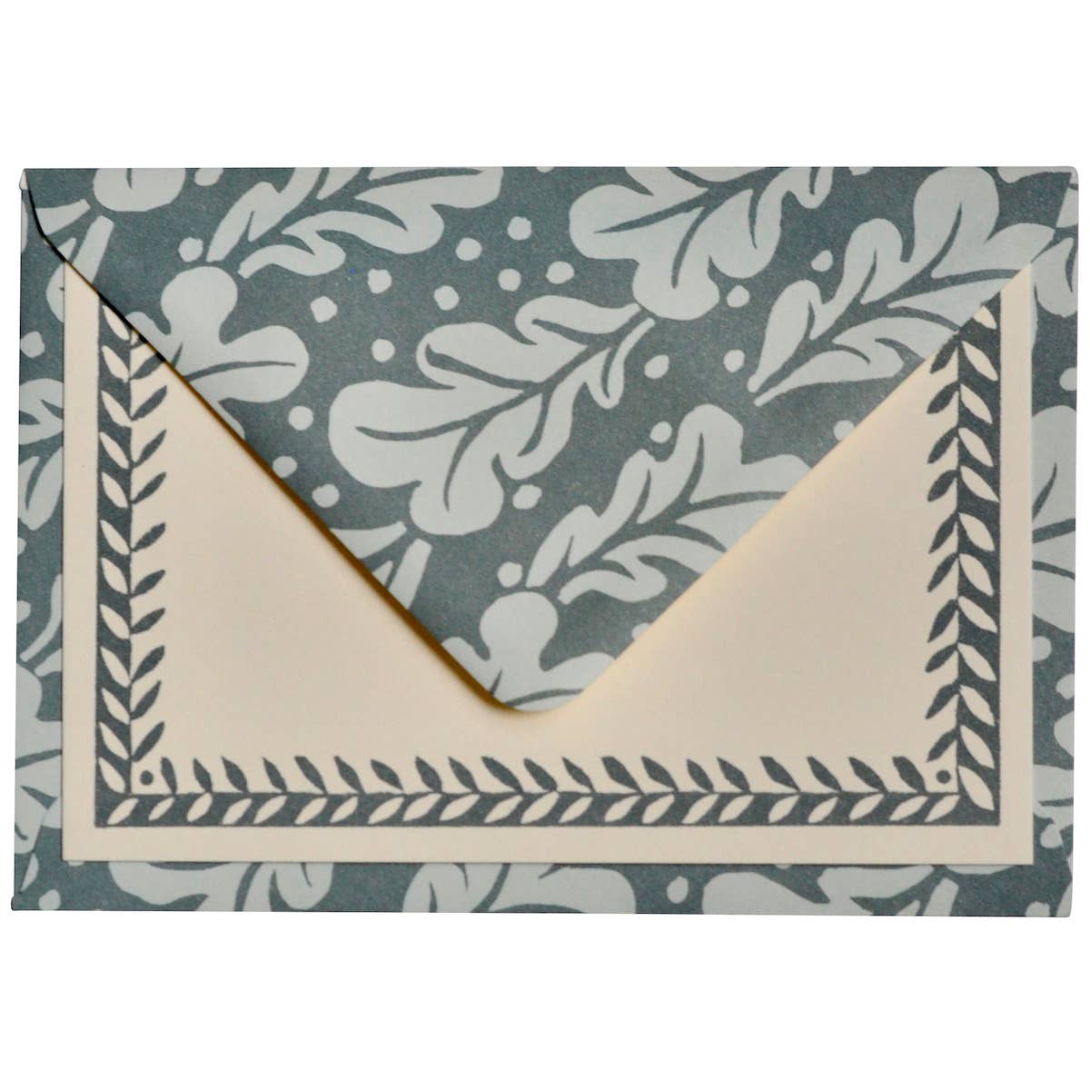 Notecards and Envelope set Quercus Duck Egg