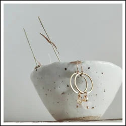 Paird Desert Rose Earrings