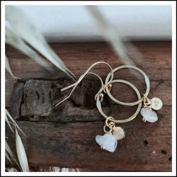 Paird Desert Rose Earrings