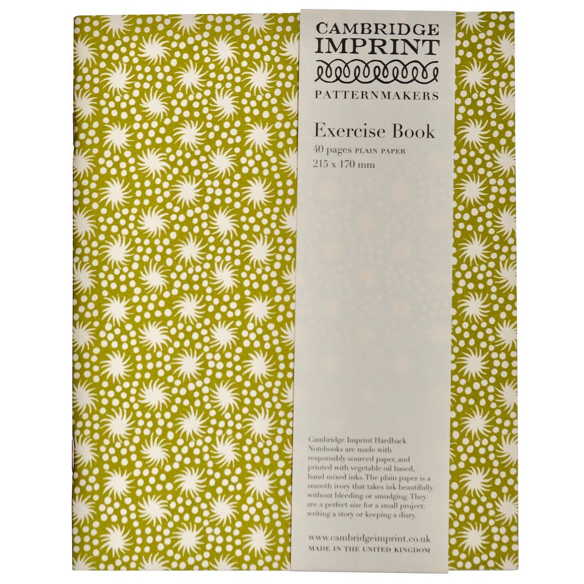 Exercise Book Animalcules Bawden Green