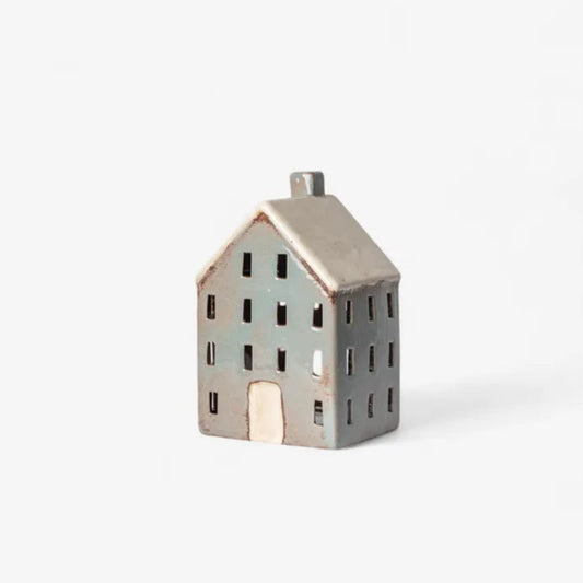 Alsace Tea Light Chalet - blue