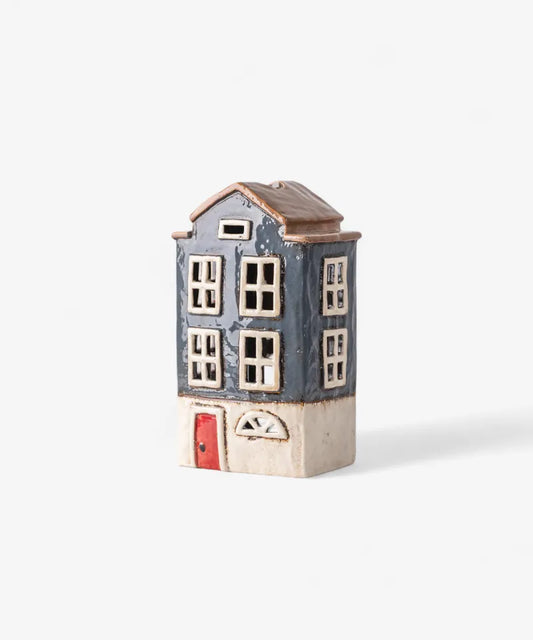 Alsace Tea Light House - nordic navy
