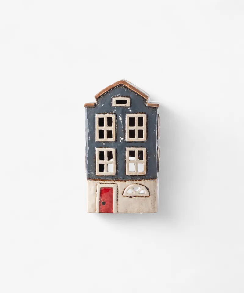 Alsace Tea Light House - nordic navy