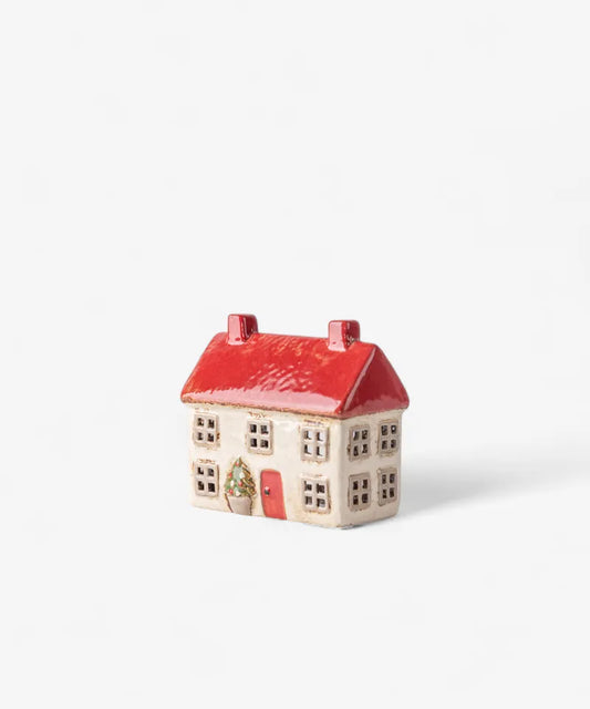 Alsace Tea Light Cottage - Christmas stone