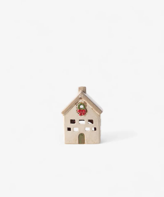 Alsace Tea Light Villa - Christmas stone