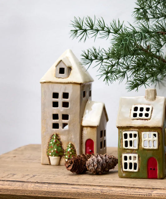 Alsace Tea Light Parish  - Christmas stone