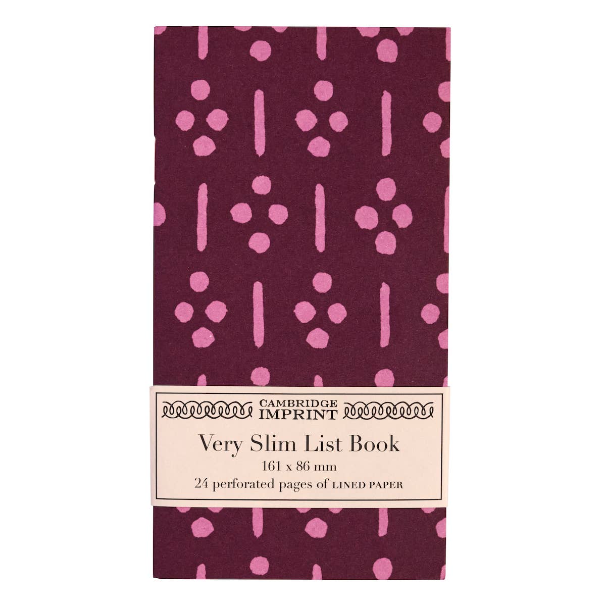 Very Slim List Book Ugizawa Damson
