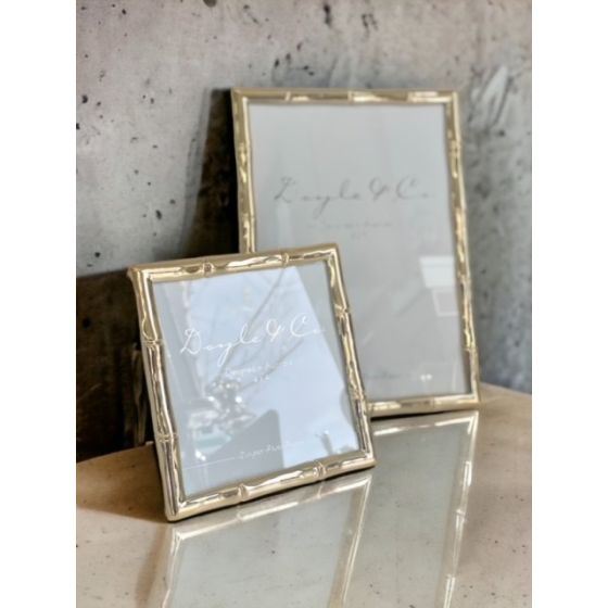Gold Plated Bamboo-Style Frame (Small)