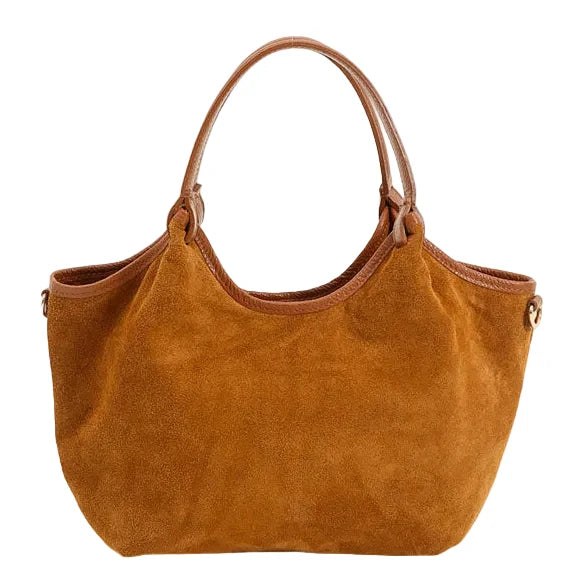 Maison Fanli Hector Suede Leather Bag - Petit