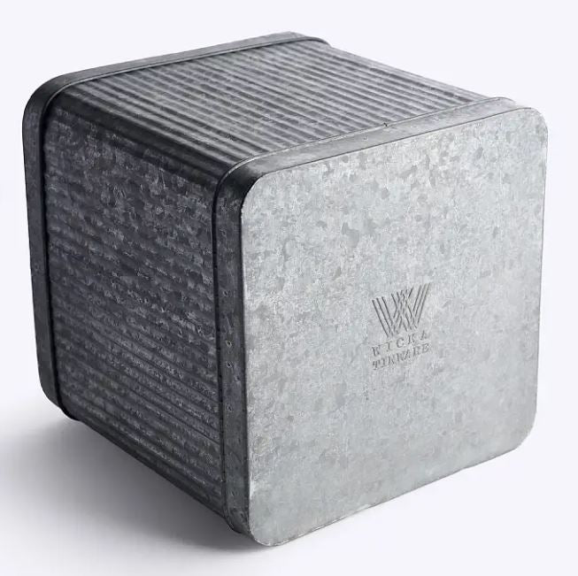 Lowe Square Tin Planter - 3 sizes