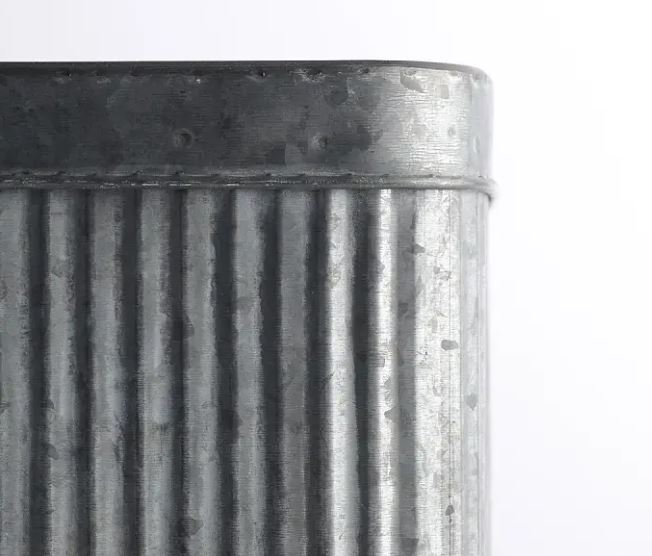 Lowe Square Tin Planter - 3 sizes