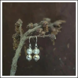 Paird Satin Drops Earrings