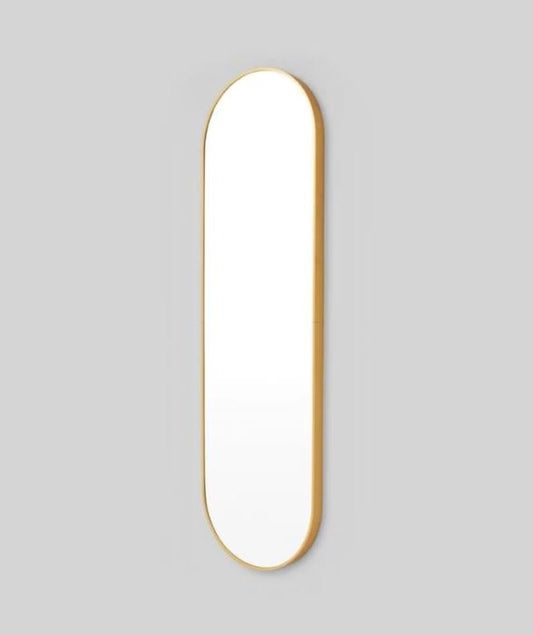 Simplicity Oval Mirror -Gold