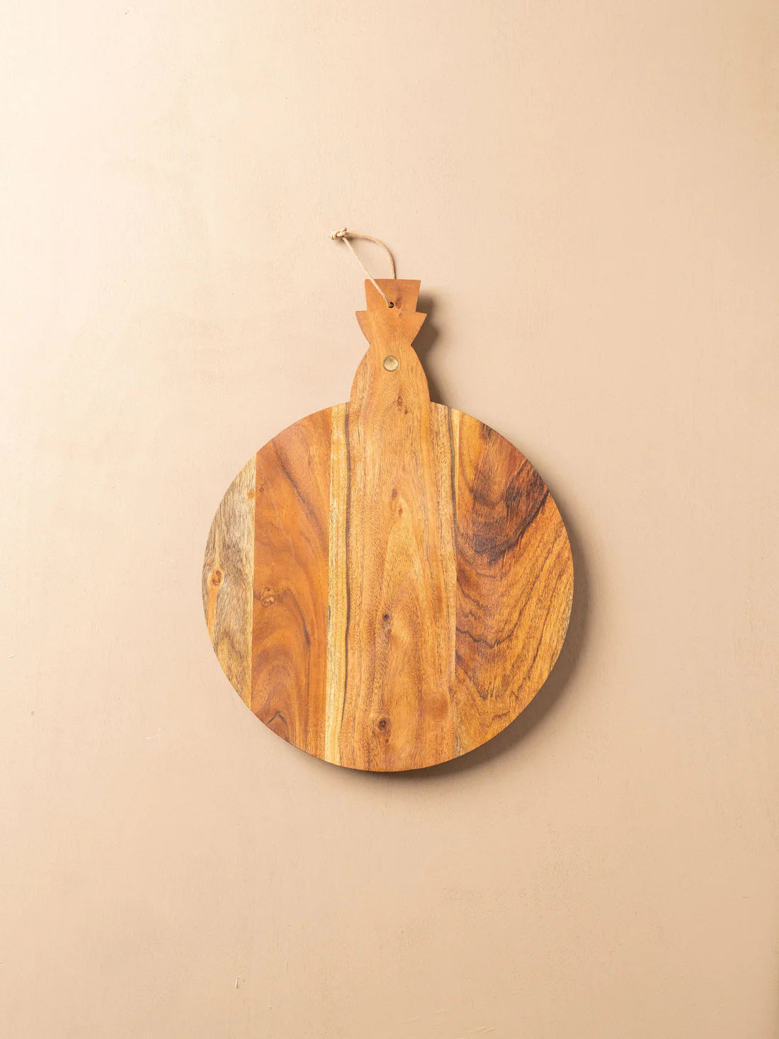 Saarde Wooden Grazing Platter - Small round