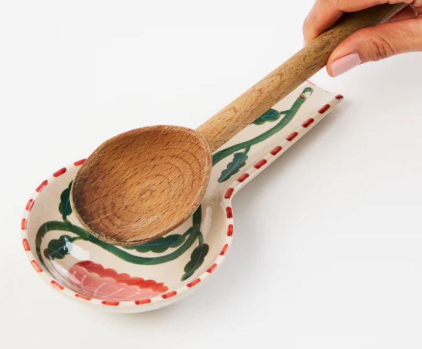 Jones & Co Bloomie Pink Spoon Rest