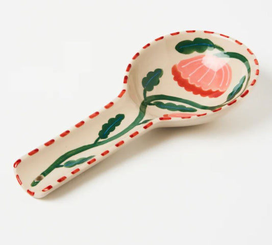 Jones & Co Bloomie Pink Spoon Rest