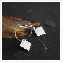 Paird Starlight Hoops Earrings