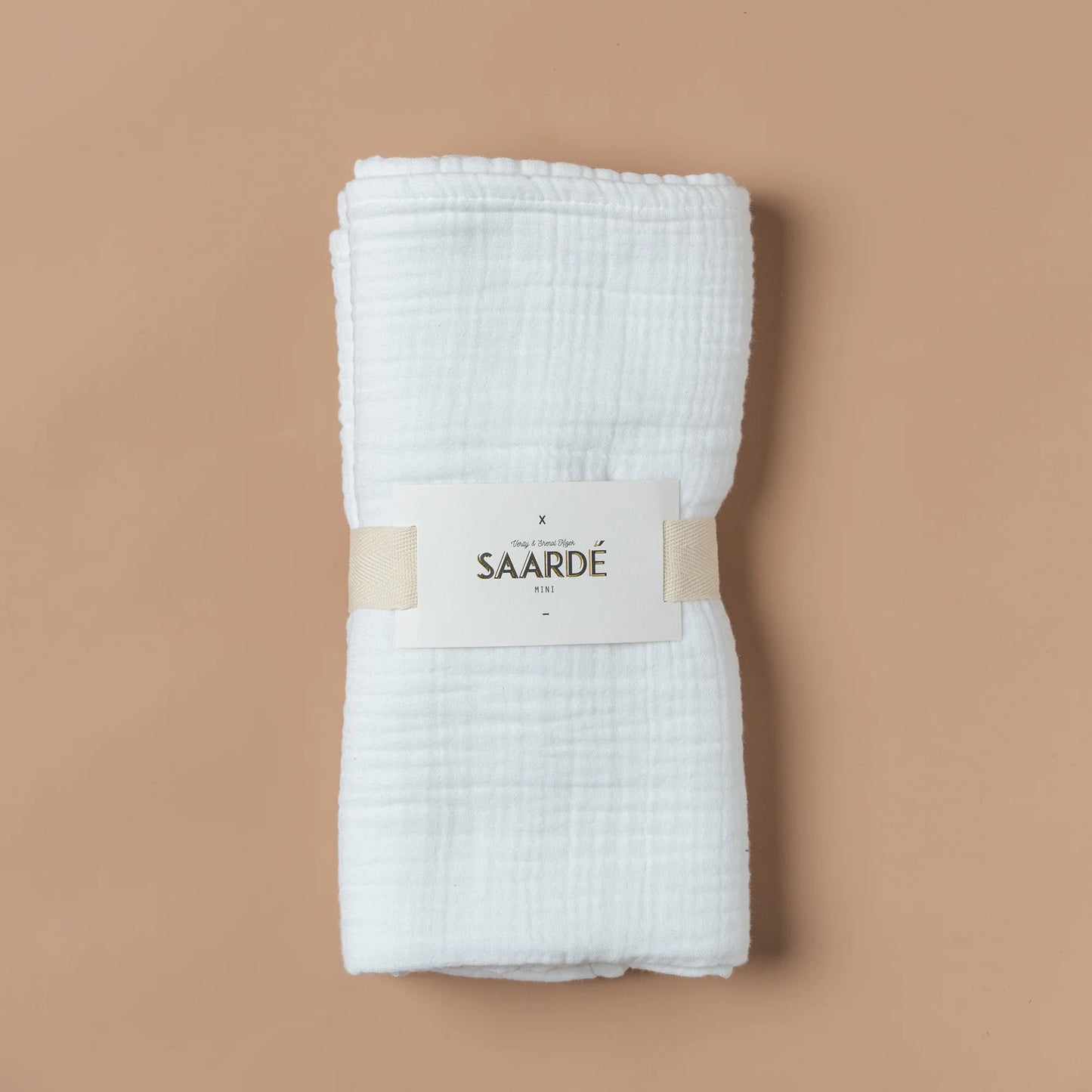 Saarde Turkish Cotton Crinkle Baby Blanket - 5 Colours