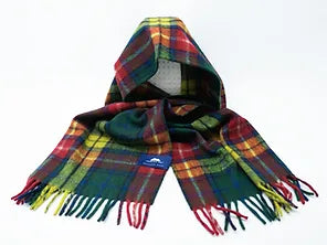 Recycled Wool  Tartan Scarves by Stone Hill View - 8 Tartans